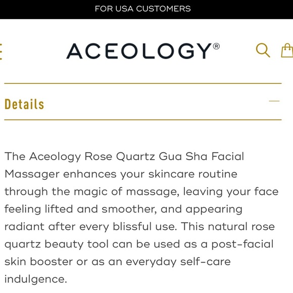 ACEOLOGY | Rose Quartz Gua Sha Facial Massager - Picture 4 of 13
